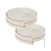 Generic2 Roll / 13 Feet Oil Lamp Wick, 1 Inch Flat Cotton Wick Replacement for Oil Lamps, Lanterns, Oil Burners (1\